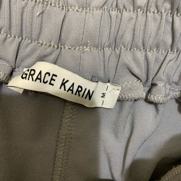 Cropped paper bag pants - Picture 3 of 3